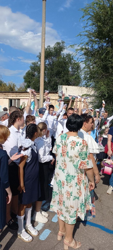 1 сентября в школе-интернате №115