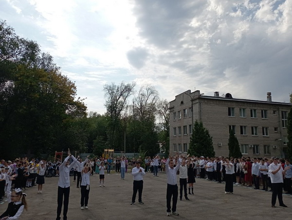 1 сентября в школе-интернате №115