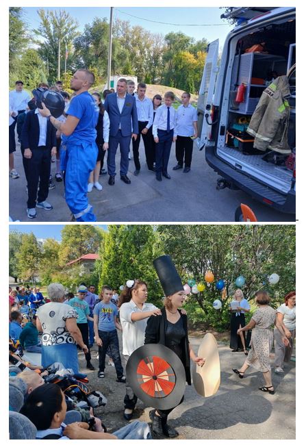 1 сентября в школе-интернате №115